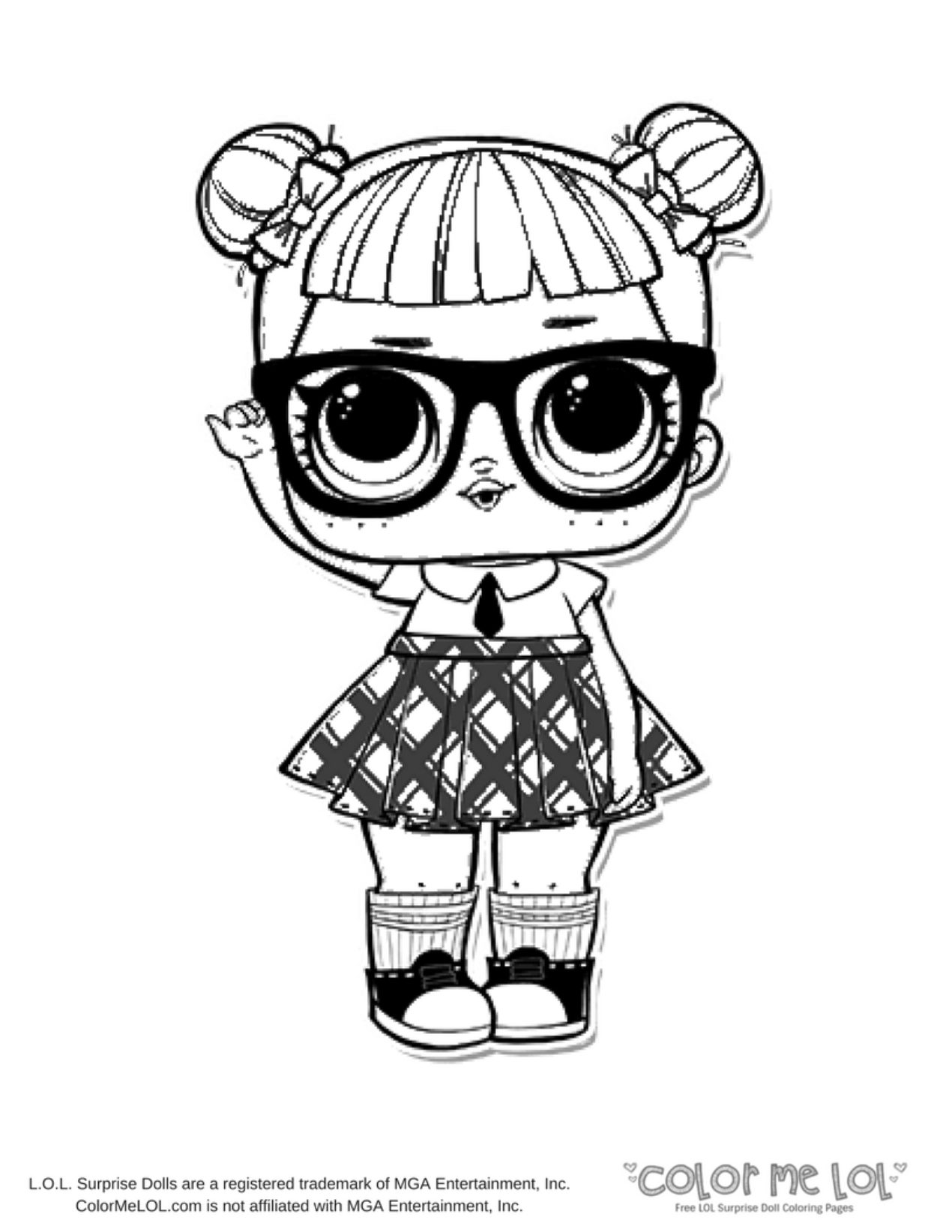 1270x1643 Color Me Lol Teacher's Pet Coloring Page