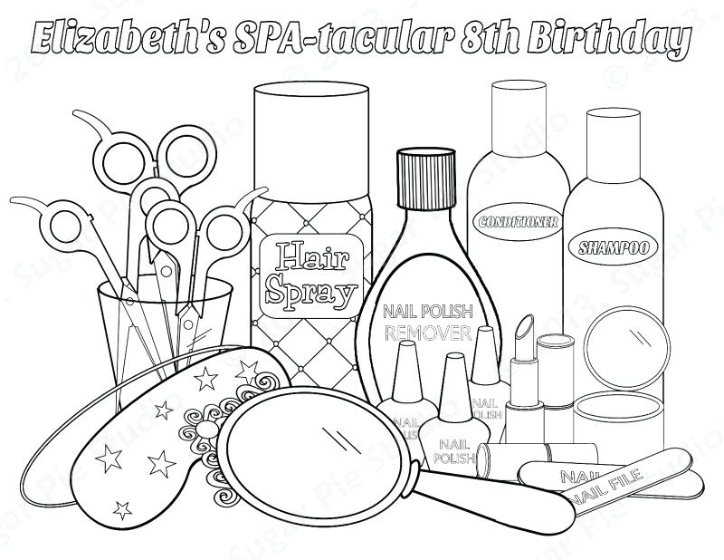 800x618 Makeup Coloring Pages Makeup Coloring Pages To Print Makeup Face
