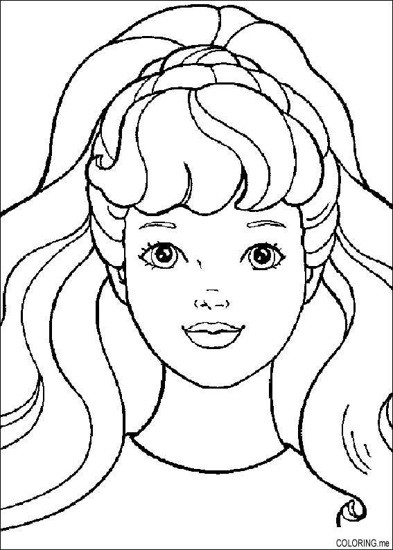 567x794 Barbie Face Coloring Pages Best Of Makeup Coloring Pages