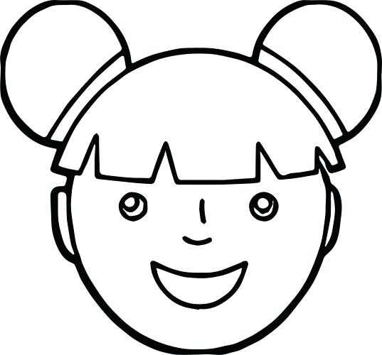 537x500 Makeup Face Coloring Pages Medium Size Of Face Coloring Page Girl