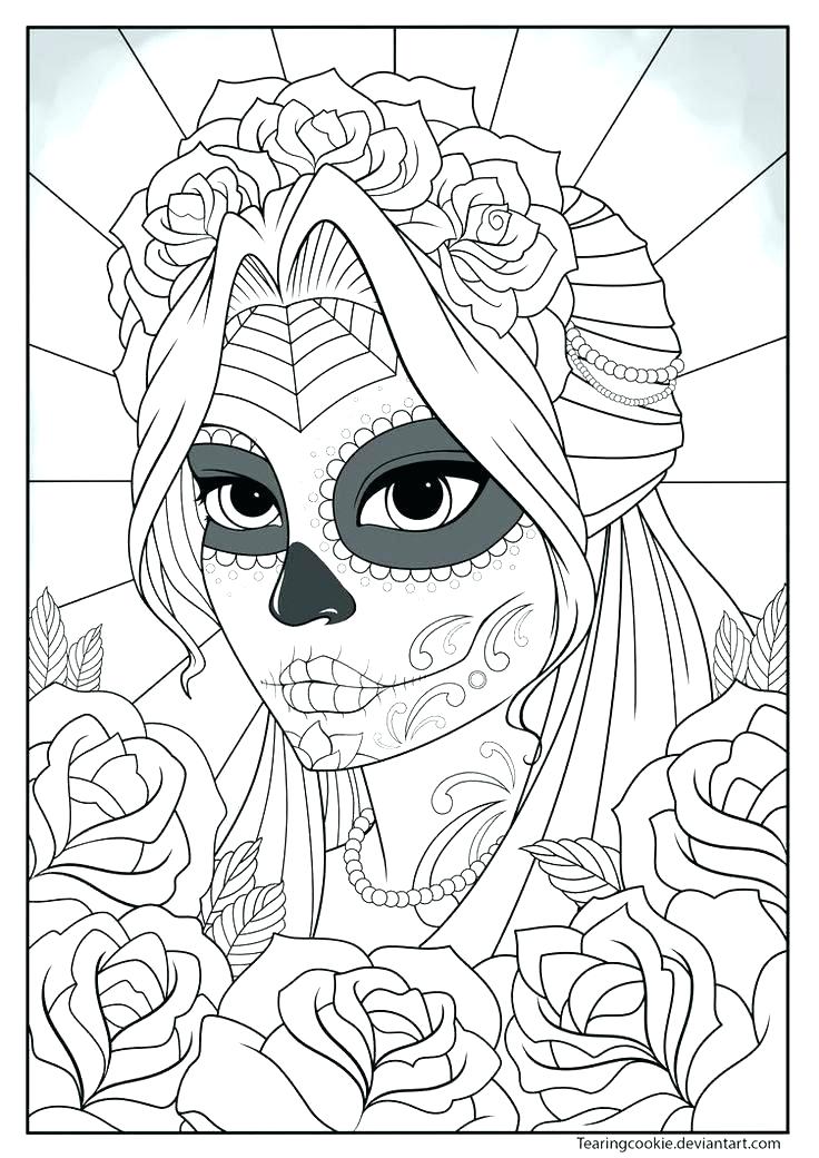 736x1040 Girl Face Coloring Pages Impair.co