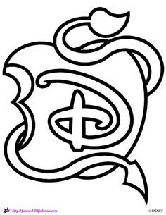 236x305 Descendants Coloring Page Birthday Ideas Imagen De
