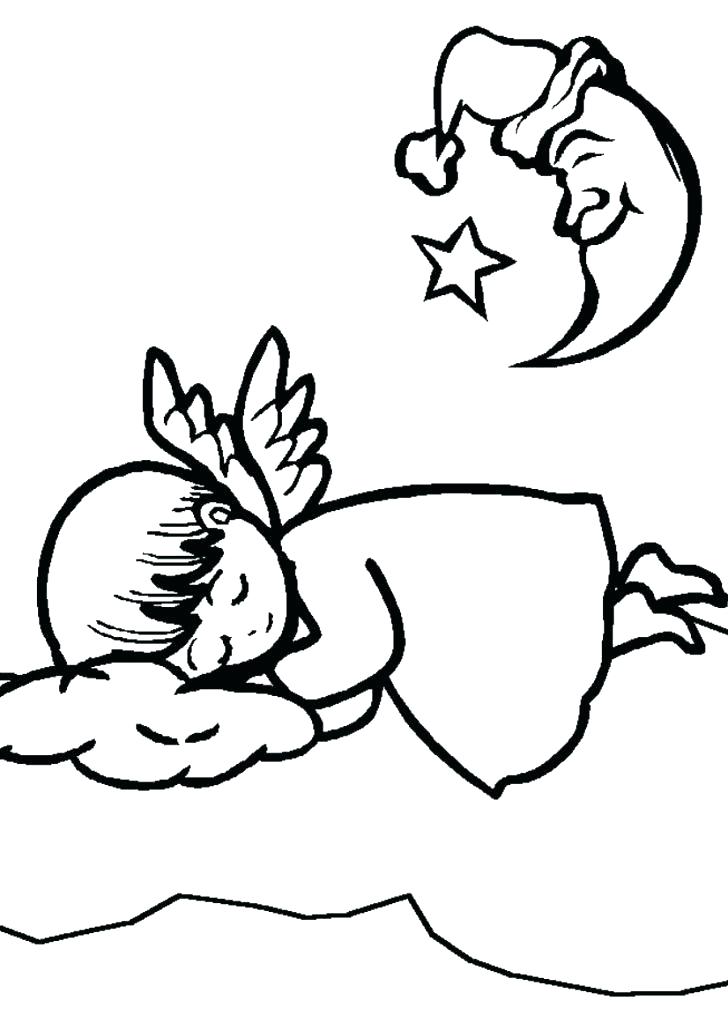 728x1030 Angel Coloring Pages Printable Angel Coloring Sheets Printable