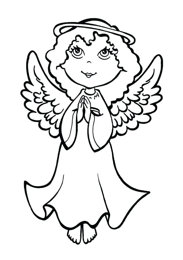 600x849 Anime Angel Coloring Pages Dark Angel Colog Pages By Dark Angel