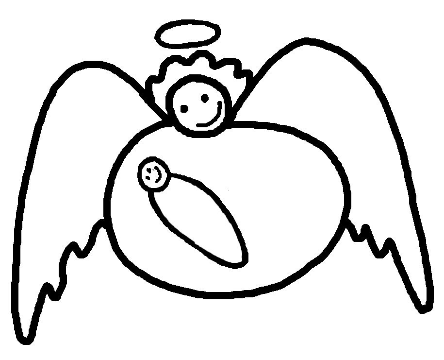915x741 Angel Coloring Pages Beautiful Angel Printables Angel Templates