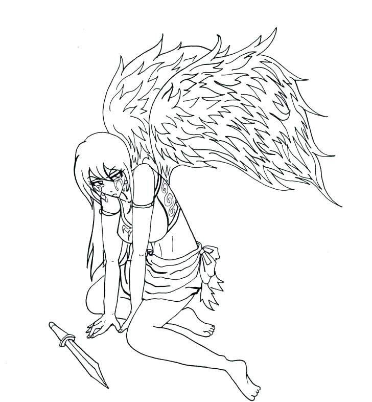 728x786 Angel Coloring Pages For Preschool Angel Coloring Pages For Adults