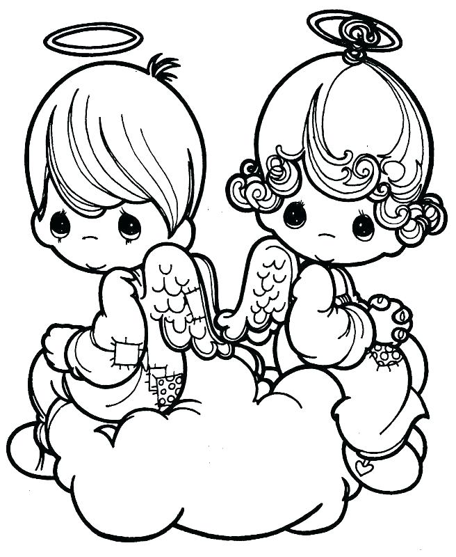 656x800 Angel Coloring Pages For Preschool Angels Coloring Pages Angel