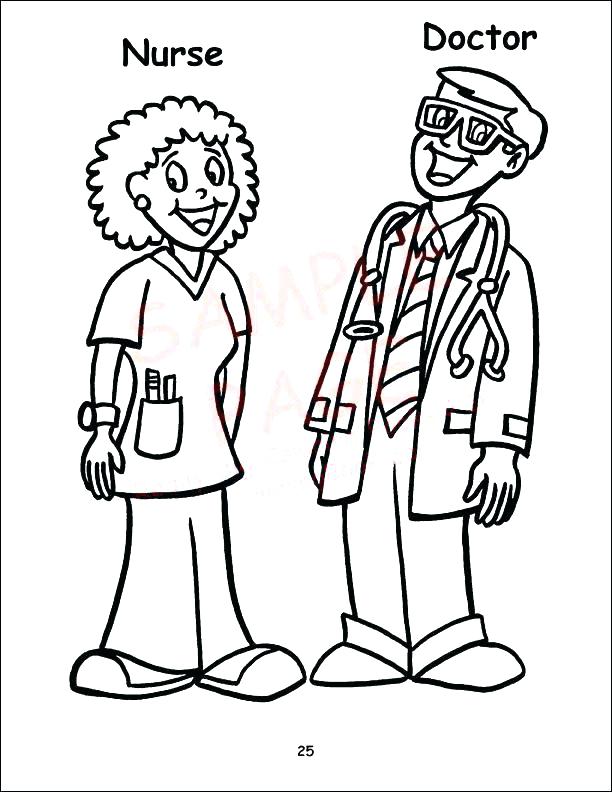 612x792 Nurse Coloring Pages Affordable Nurse Coloring Pages Coloring