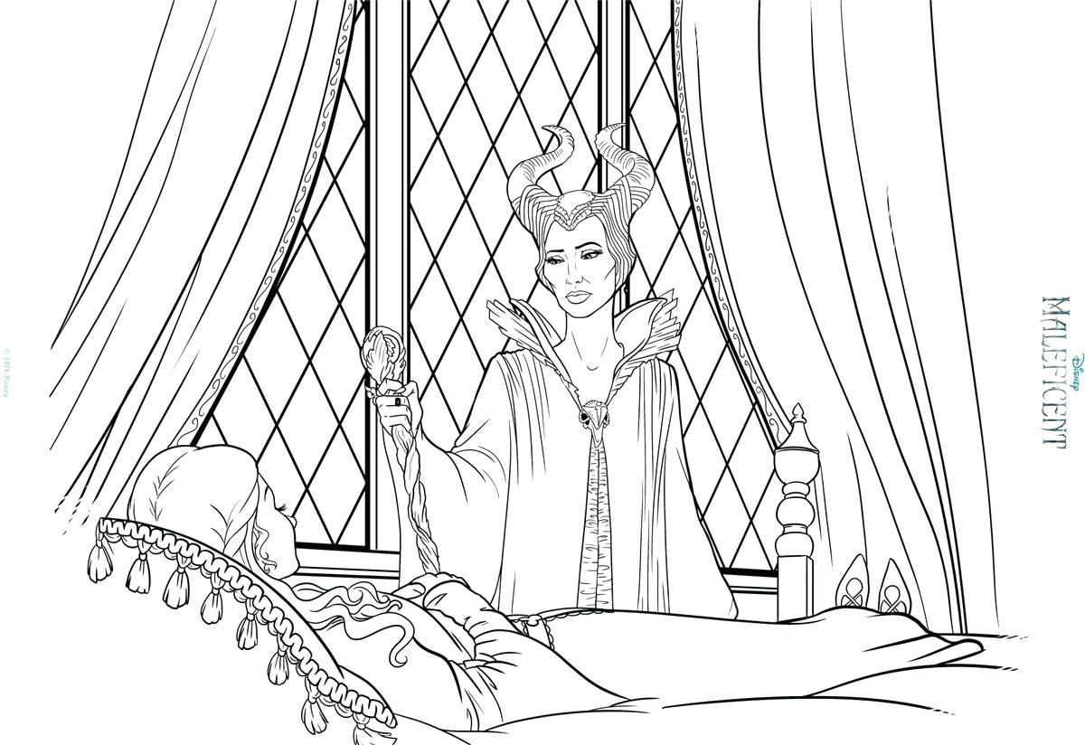 1200x824 Young Maleficent Coloring Pages And Princess Aurora A Online