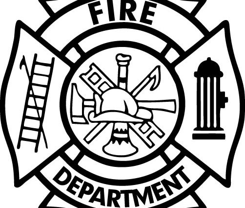 502x425 Firefighter Badge Coloring Page Maltese Cross Vector Art Free