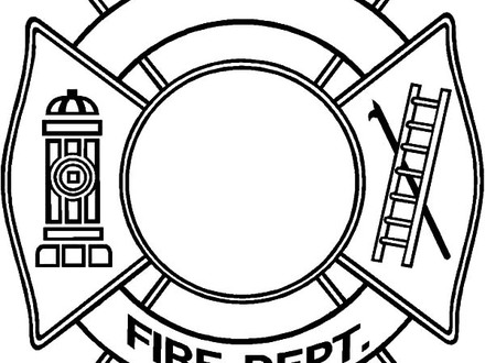 Maltese Cross Coloring Page