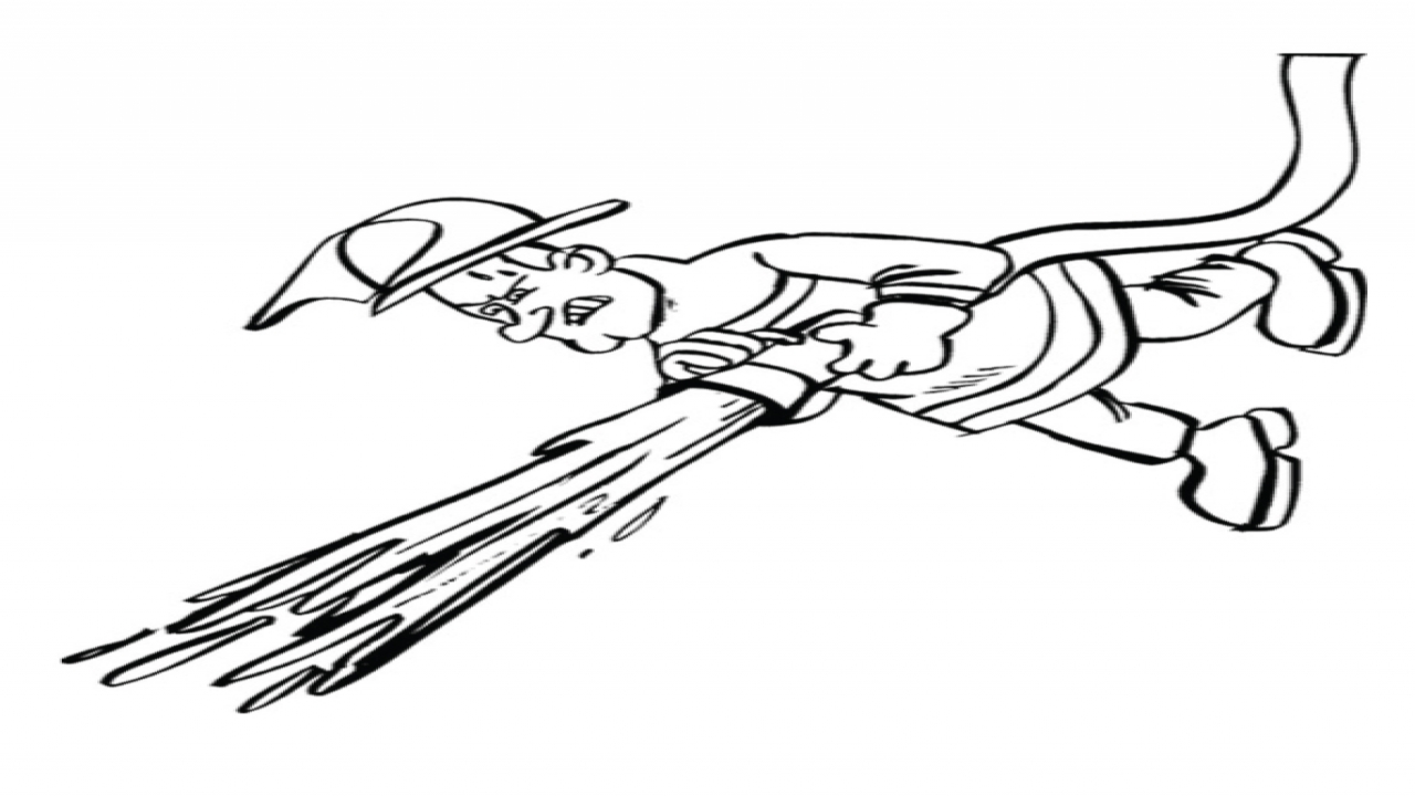 1280x720 Firefighter Coloring Pages Maltese Cross Coloringstar