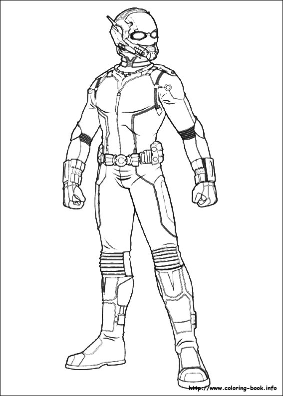 567x794 Ant Man Coloring Pages On Coloring