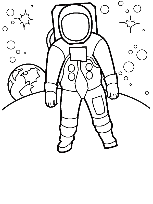 600x800 An Astronaut Walking