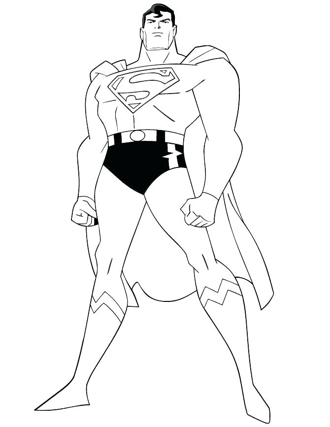 670x867 Superman Coloring Page Man Of Steel Coloring Pages Superhero