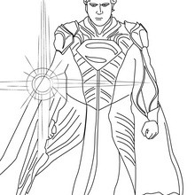 220x220 Superman Coloring Pages