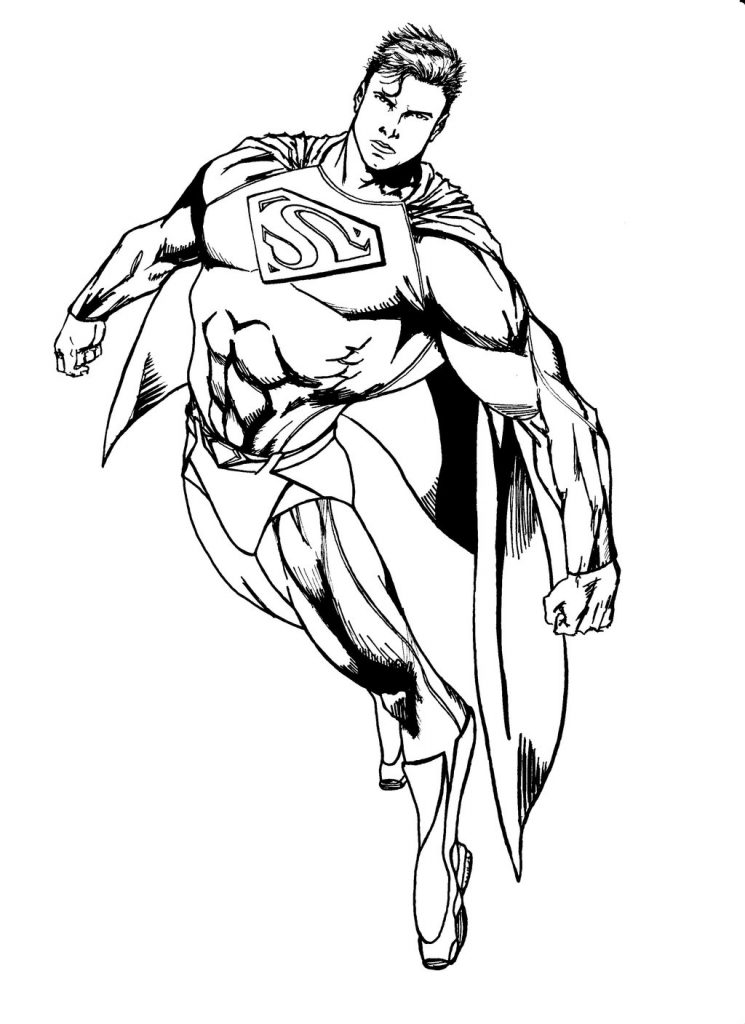 745x1024 Great Man Of Steel Coloring Pages 10