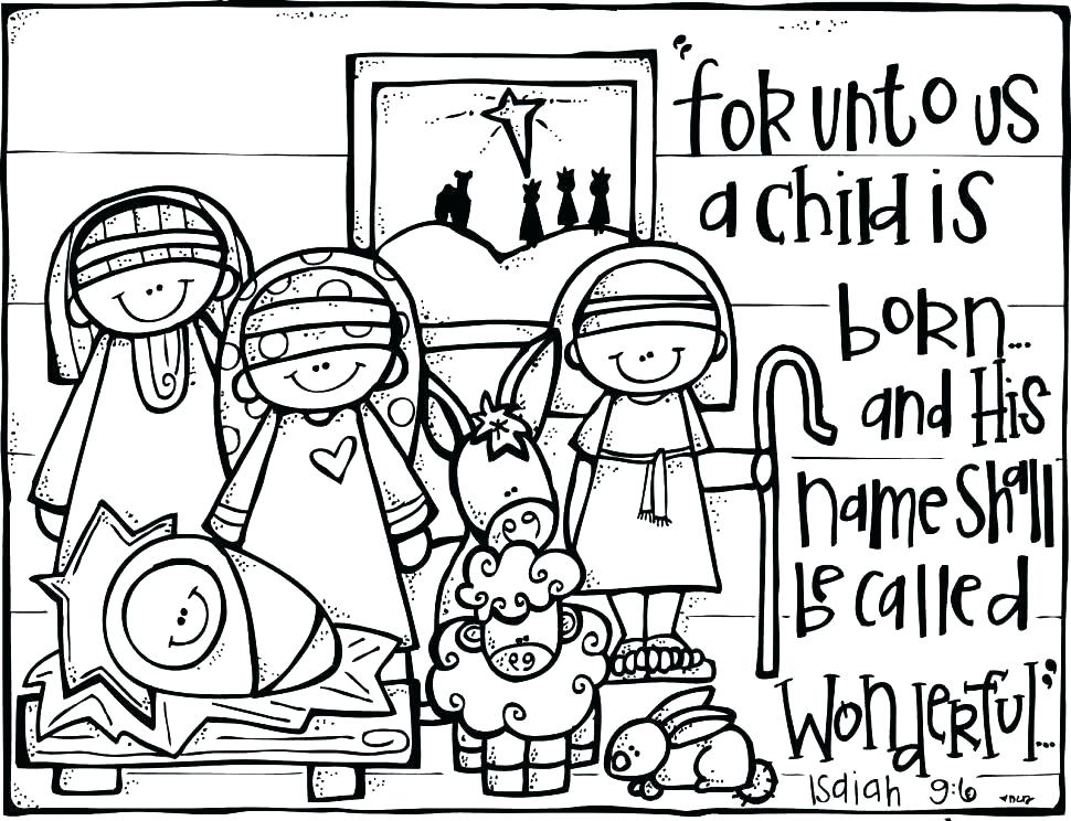970x744 Manger Coloring Pages Manger Coloring Pages Manger Coloring Pages
