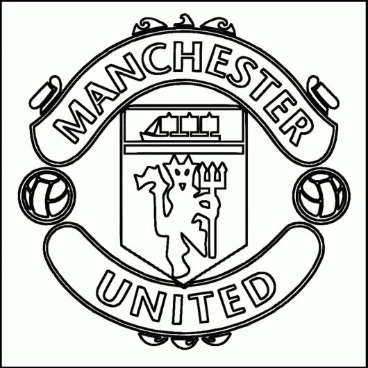 Manchester United Coloring Pages