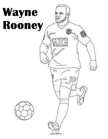 364x470 Manchester United Players Colouring Pages Coloring Page For Kids