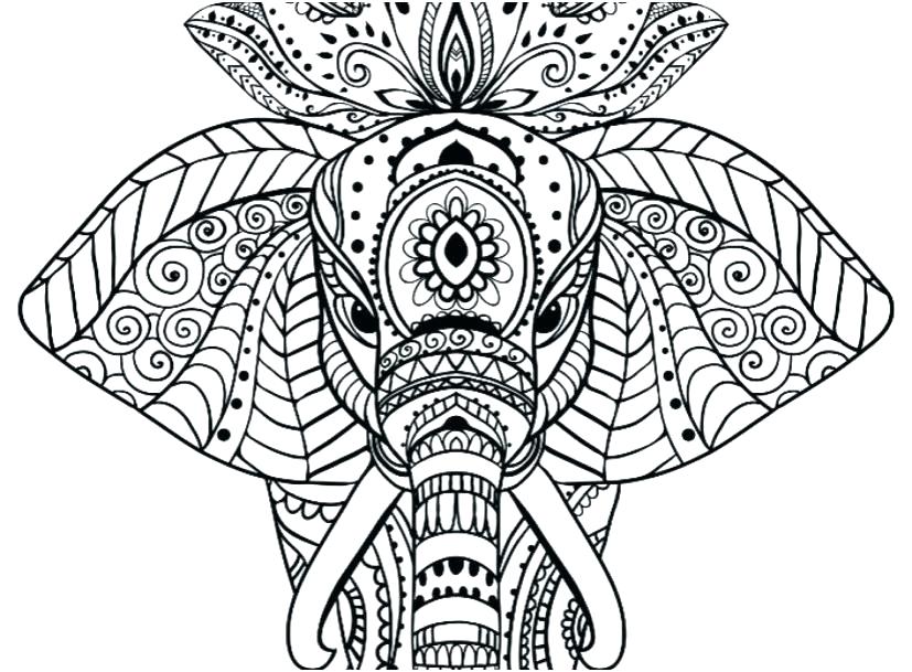 827x609 Coloring Pages Of Mandalas Amazing Animal Horse Mandala Coloring