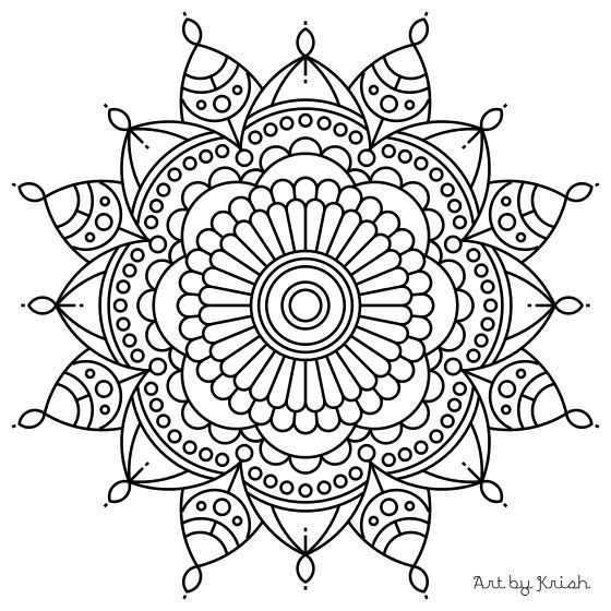 Mandala Coloring Pages