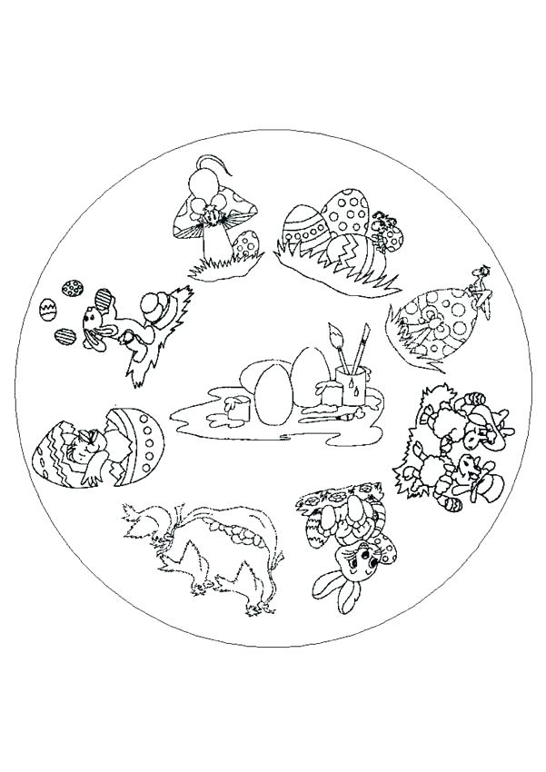 601x850 Mandala Coloring Pages Advanced Level Advanced Mandala Coloring