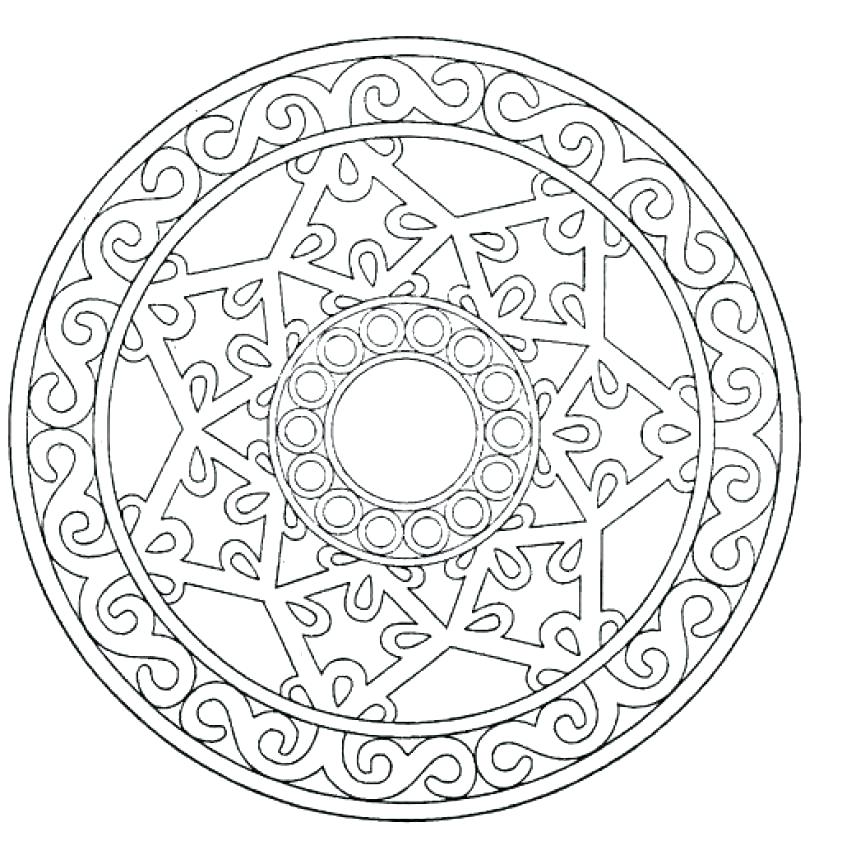 842x850 Mandala Coloring Pages Advanced Level S F Mandala Coloring Pages