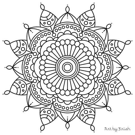 560x560 Mandala Coloring Sheets Mandala Coloring Image Gallery Printable