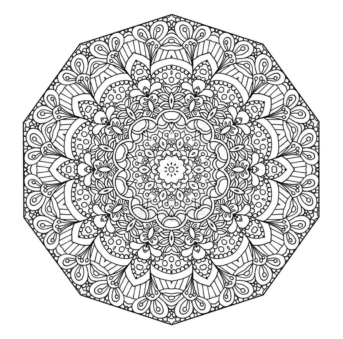 1182x1169 Coloring Pages Advanced Level