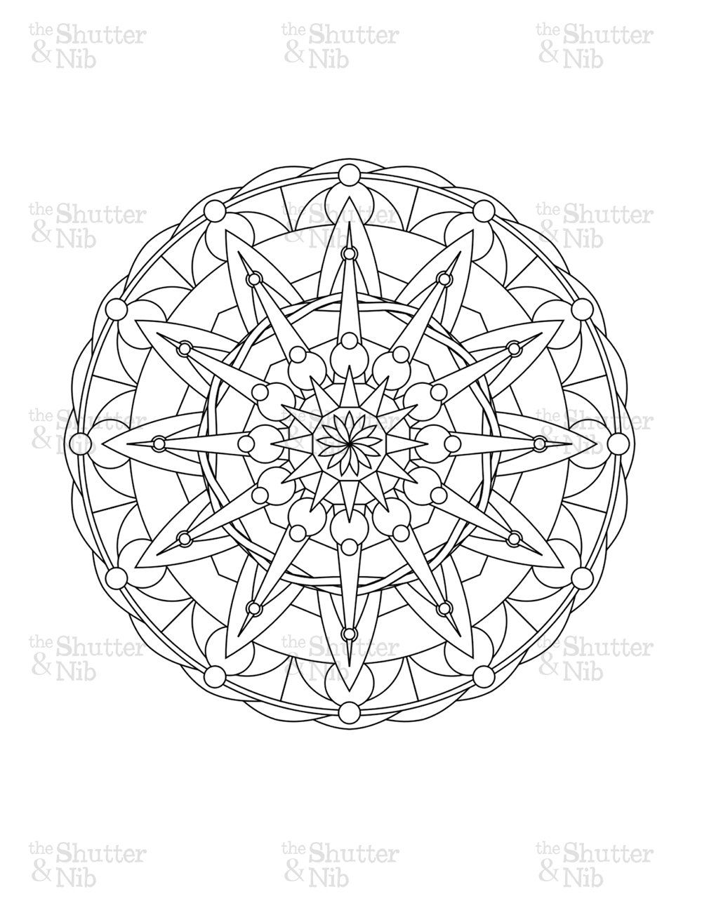 1000x1294 Astonishing Advanced Christmas Mandala With Angels Arts Culture