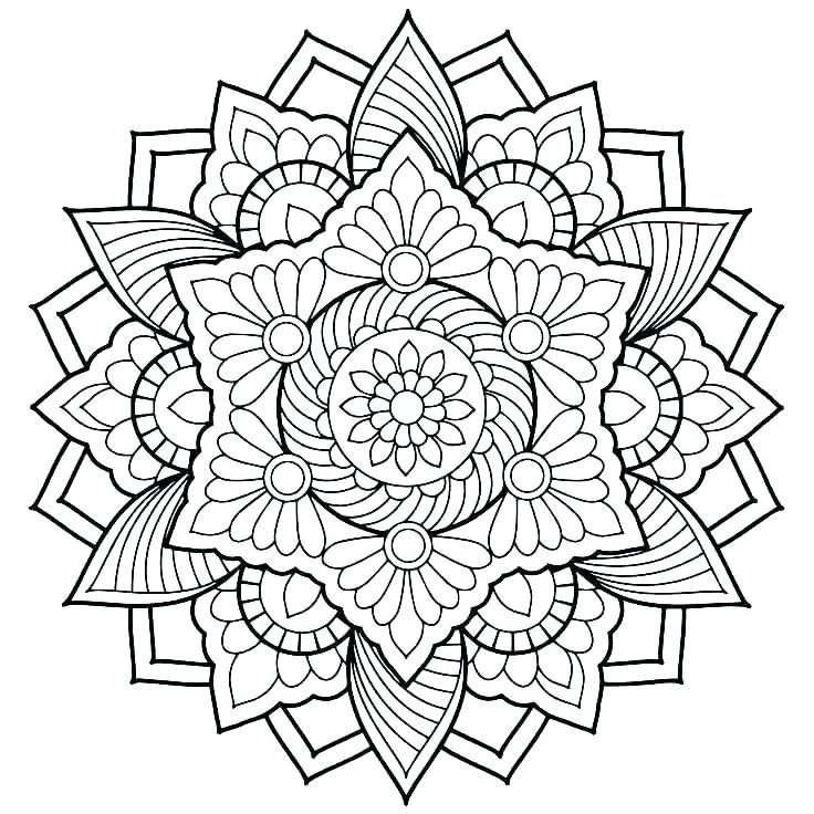 736x736 Lovely Free Printable Mandala Coloring Pages And Color Sheets