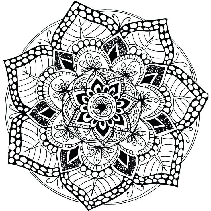 736x736 Mandala Color Pages Printable Mandala To Color Butterfly Mandala