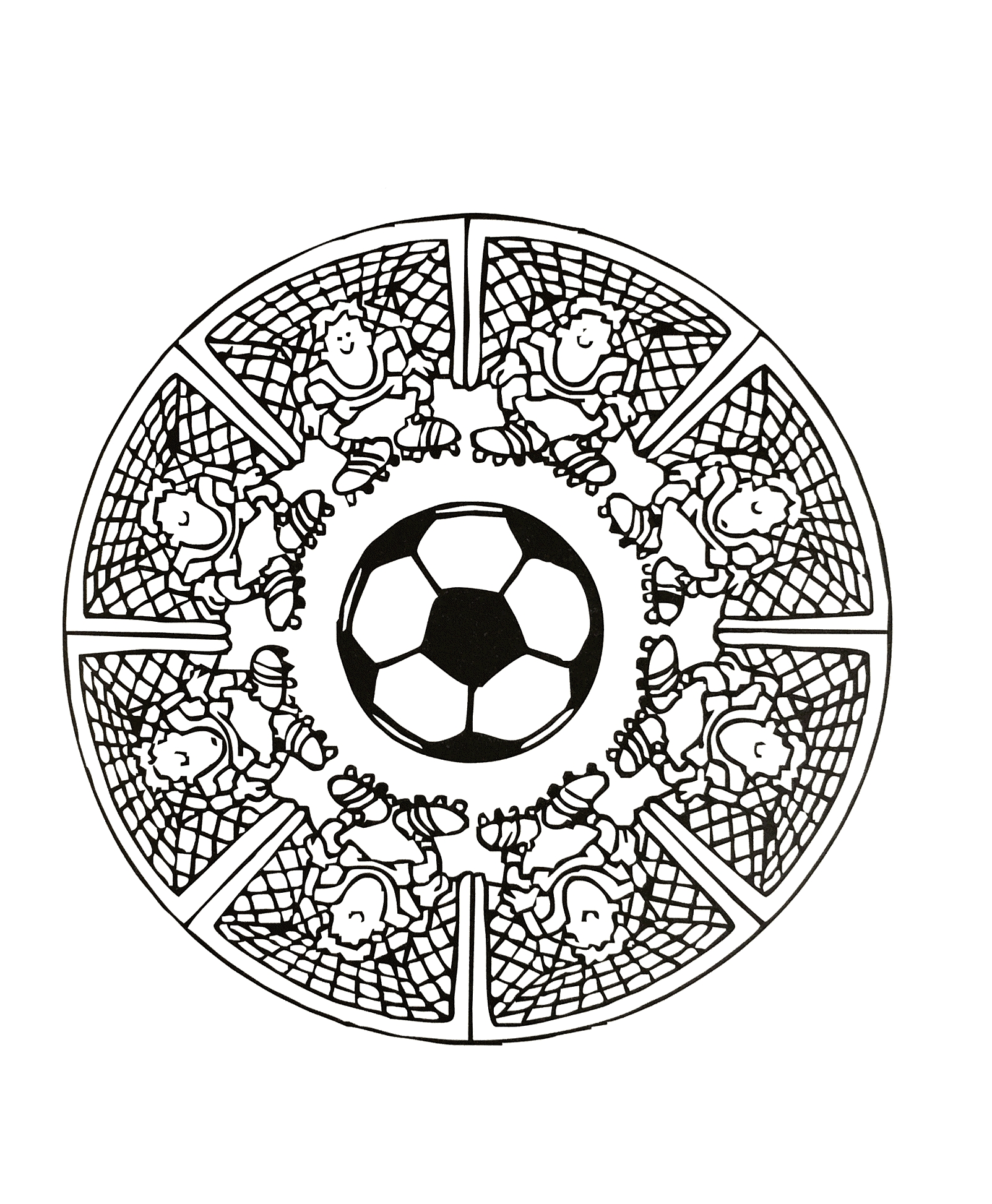 1603x1946 Mandala Coloring Pages Expert Level 9
