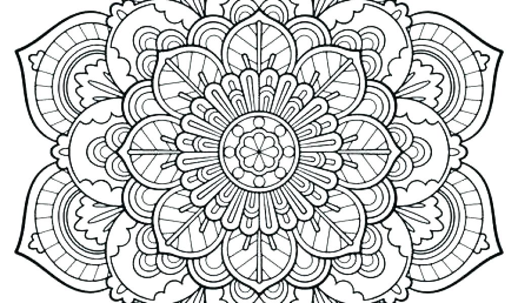 1024x600 Mandala Coloring Pages Adults Free Free Mandala Coloring Pages