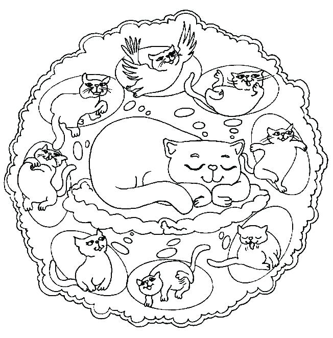 652x662 Easy Mandala Coloring Pages Mandala Coloring Pages Kids Mandala