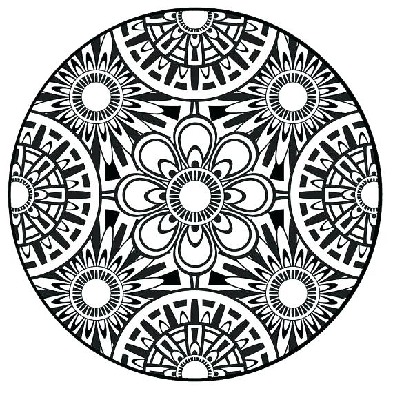 570x570 Mandala Coloring Pages Online New Mandala Coloring Pages In Online