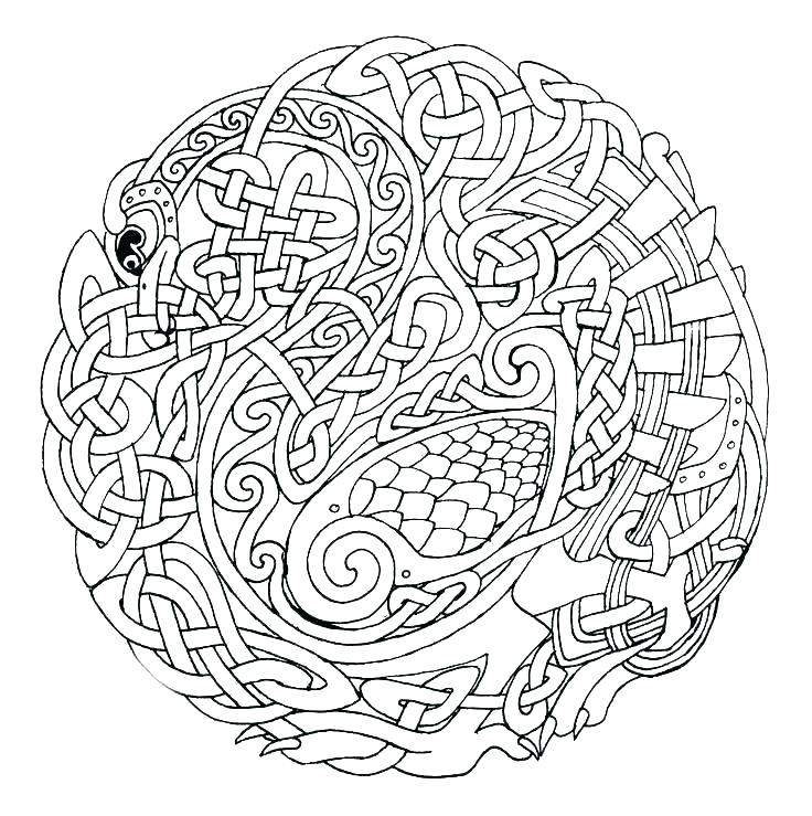 736x739 Advanced Mandala Coloring Pages Advanced Mandala Coloring Pages