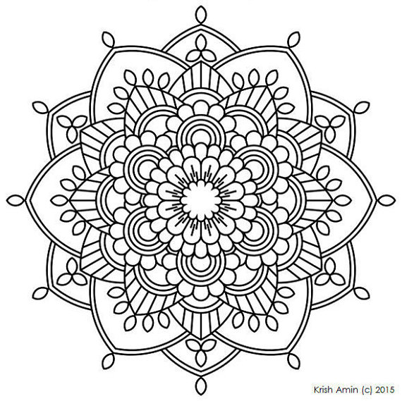 570x569 Mandala Coloring Pages Pdf At Book Online With Mandalas Remodel 17