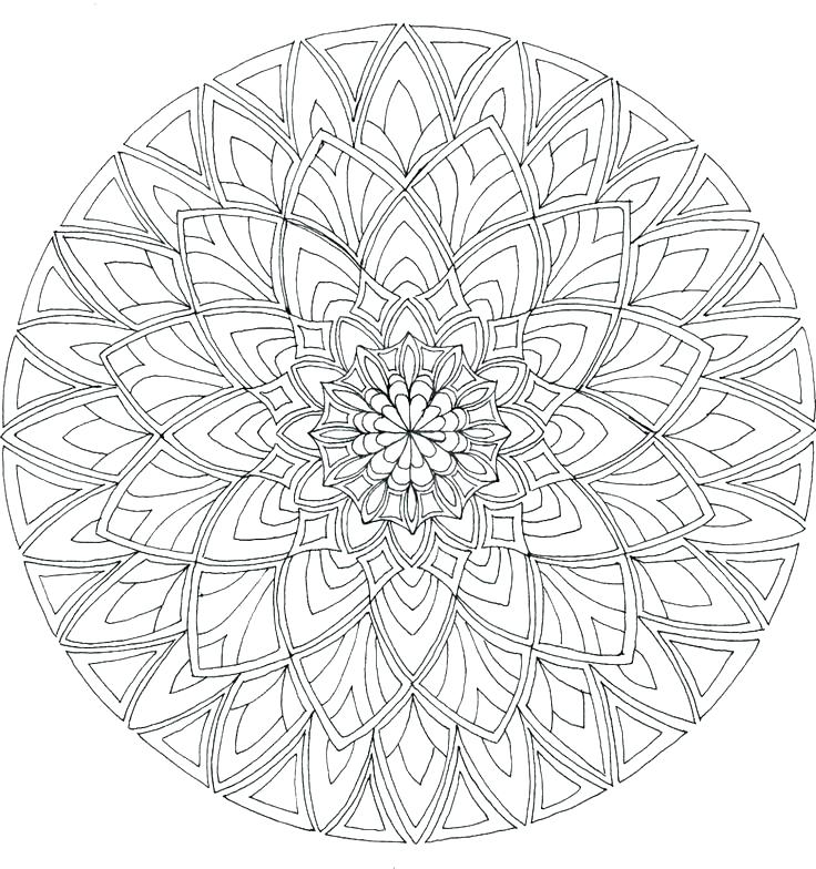 736x784 Online Mandala Coloring Pages Online Mandalas Coloring Pages Free