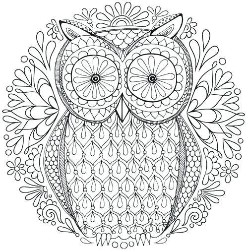 500x504 Coloring Page Mandala Animal Mandala Coloring Pages Printable