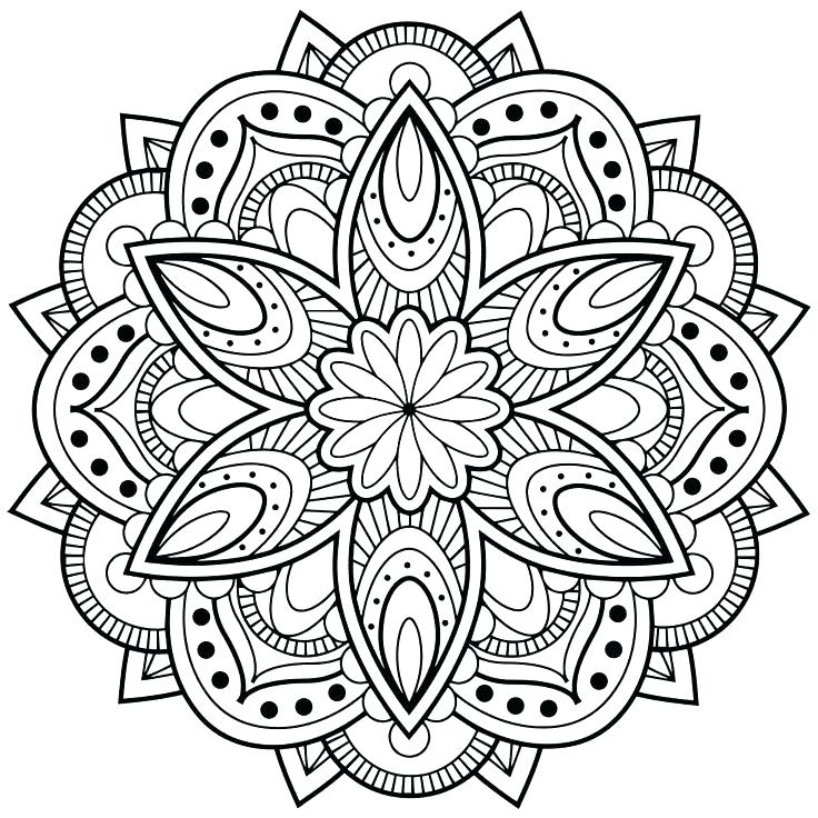 736x736 Coloring Pages Mandala Designs Adult Coloring Page Mandala Vector