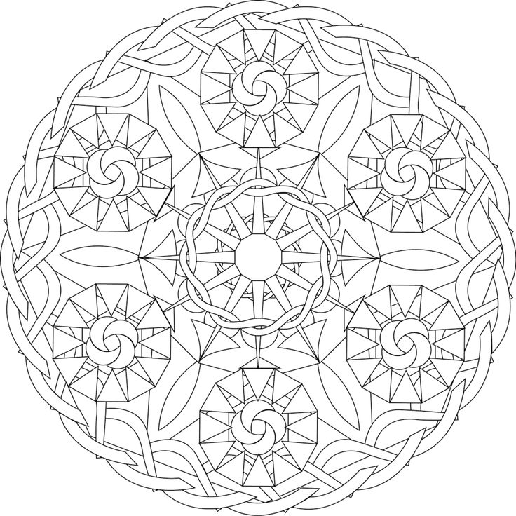 736x736 843 Free Mandala Coloring Pages For Adults Design 2