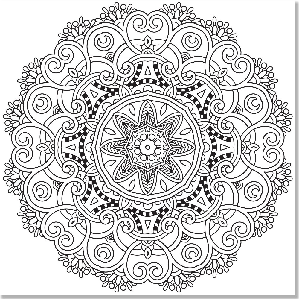 1000x999 Awesome Adult Coloring Pages Stress Reducing Gallery Printable