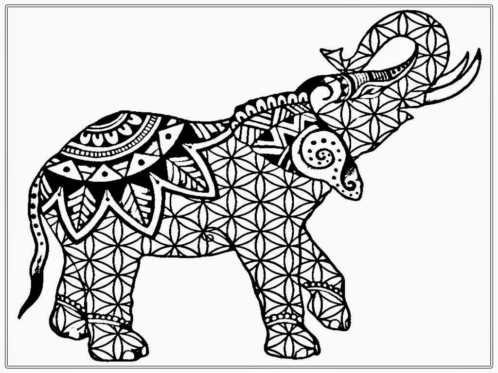 1024x768 Fresh Elephant Mandala Coloring Pages Coloring Page Free
