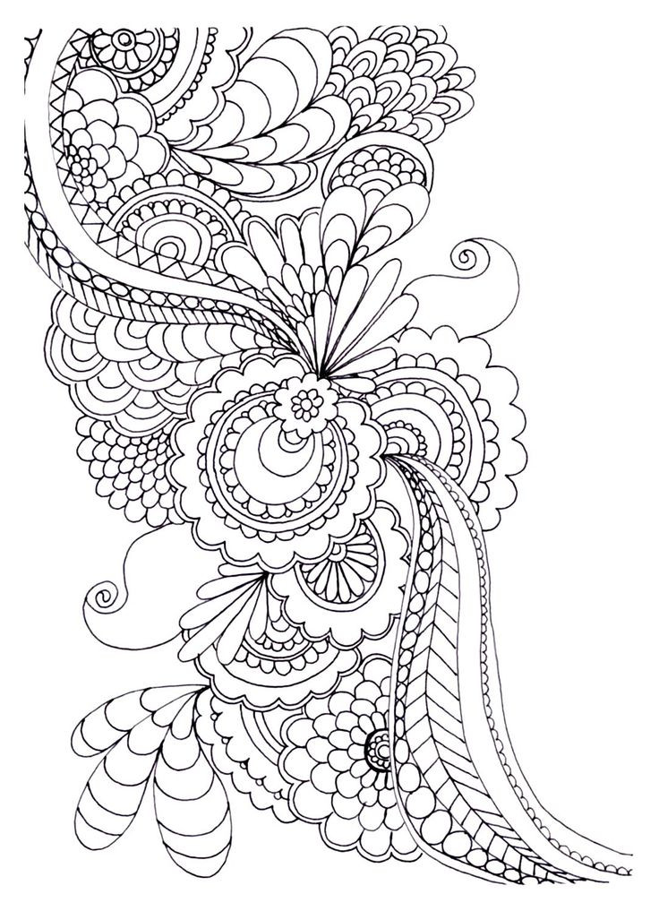 736x1017 Mandala Flower Coloring Pages Difficult Elegant 319 Best Mandalas