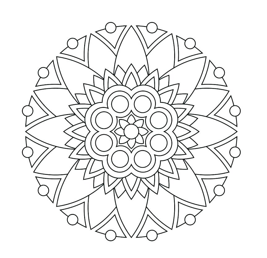 863x832 Meditation Coloring Pages