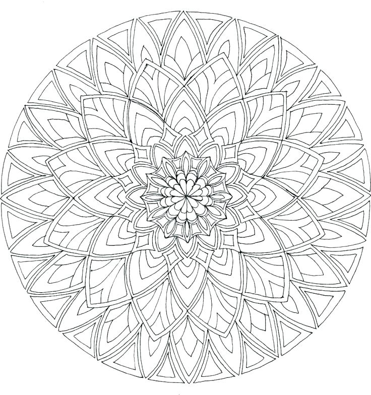 736x784 Free Printable Mandala Coloring Pages Plus Wolf Coloring Pages