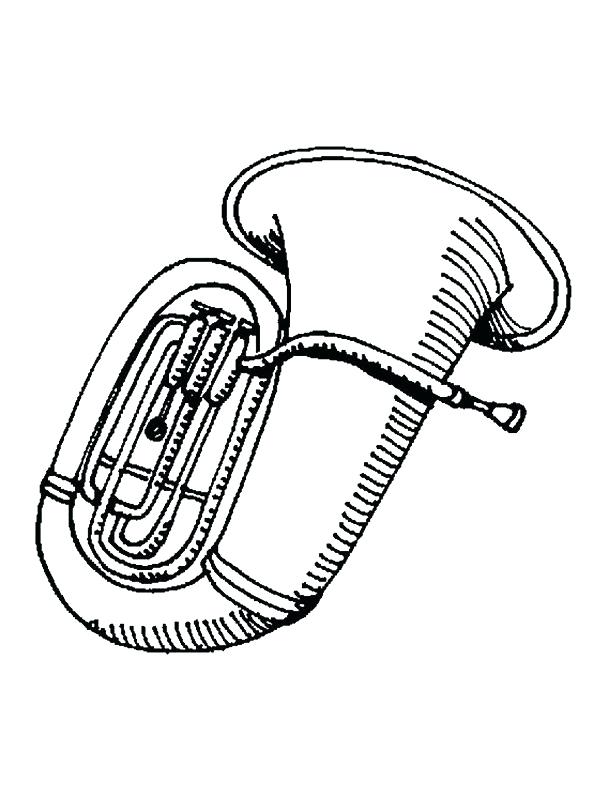 600x800 Instrument Coloring Pages Mandolin Is A Musical Instruments Rhythm
