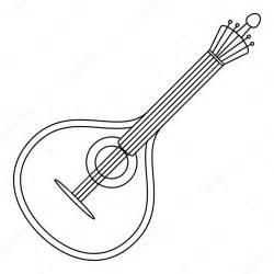 250x250 Mandolins Free Colouring Pages, Mandolin Coloring Pages